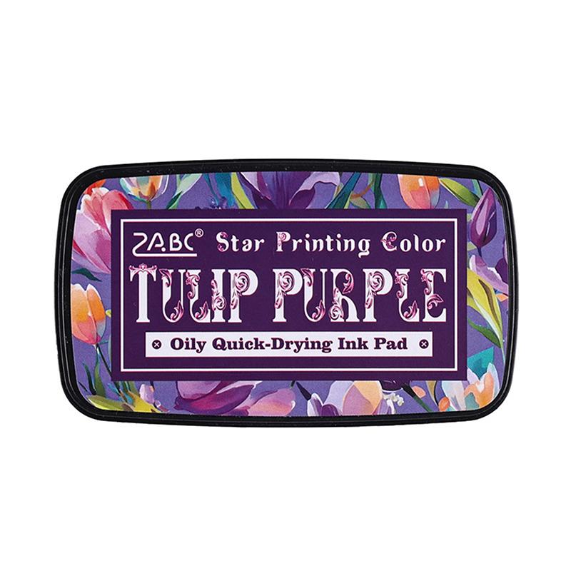 Красочная многоцветная штемпельная подушечка для штампов для планировщика, для скрапбукинга, студенческие принадлежности, самонаборная штемпельная подушечка, школьные аксессуары, канцелярские товары