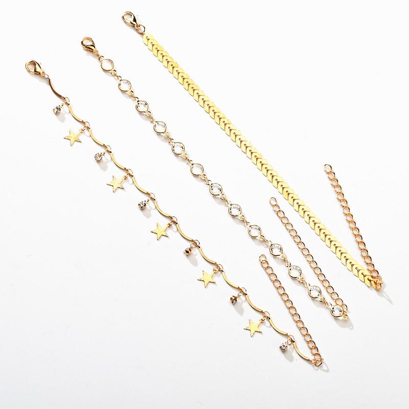 Женские браслеты на ногу