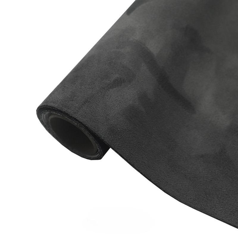 1м/2м/3м/5м*50см Разноцветная самоклеящаяся замшевая велюровая ткань липкая кожаные ткани для DIY обшивки потолка автомобиля интерьер модифицированный