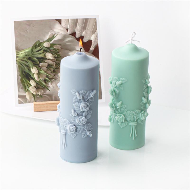 M-Modern-Candle Silicone Molds For Making Candles, Resins, Scented Candles, Handmade Wax Soaps