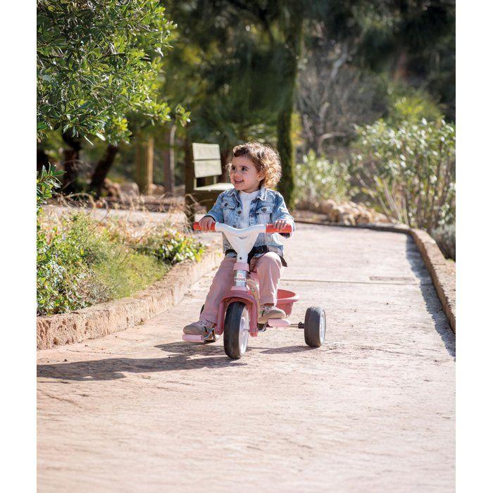 Smoby - Tricycle Be Move Rose - Dès 15 mois - Fabriqué en France
