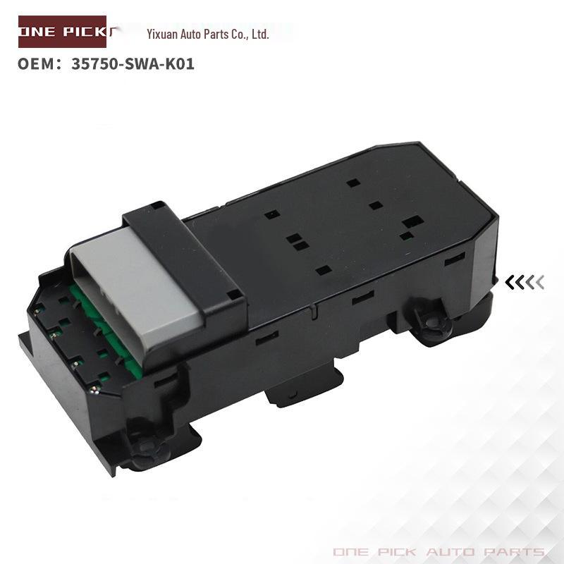 35750-SWA-K01: 22-контактный переключатель стеклоподъемника для Honda Civic.