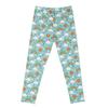 Girls' Cute Cartoon Print Sports Leggings - Stretchy and Stylish Tights