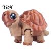 Micro Landscape Decorations 3D Printed Articulated Animal Figurine, Flexible Cartoon Ornament for Desk Decoration & Small Decorative Toys Stress