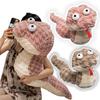 Stuffed Animal Cartoon 45-110cm Big Eye Snake Plush Toy Soft Fluflly Long Snake Baby Appease Doll Christmas Gifts Decor