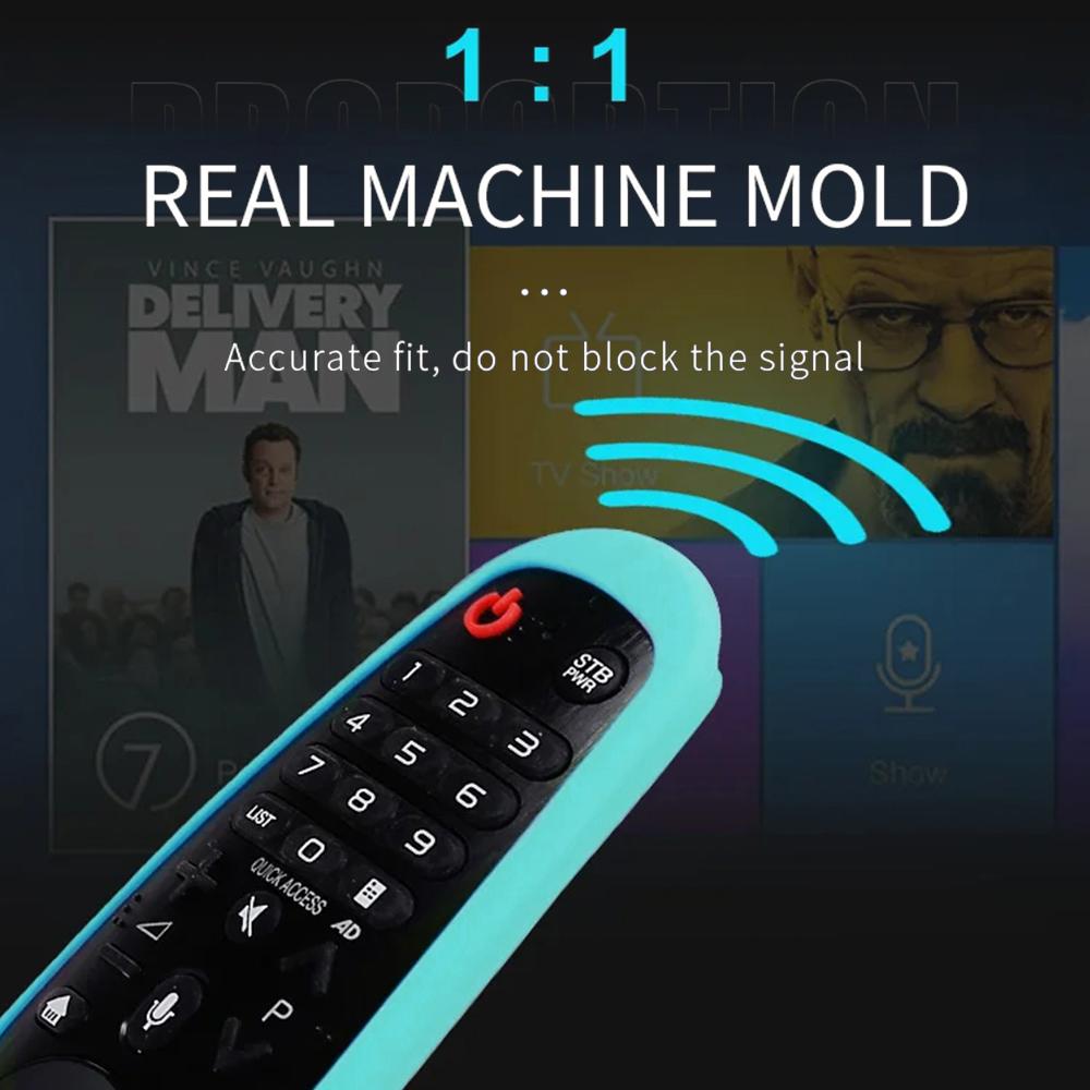 1/2 шт. Силиконовый защитный чехол для LG AN-MR600 MR650 MR18BA MR19BA MR20GA Magic Пульт дистанционного управления Чехол для Smart OLED телевизора