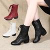 Women's Soft Sole Dance Shoes: Square Dance, Sailor, Long Boots, Latin, Modern Heels