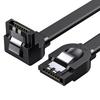 Кабель UGREEN SATA 3.0 90 градусов 0,5 м черный (Модель US217)