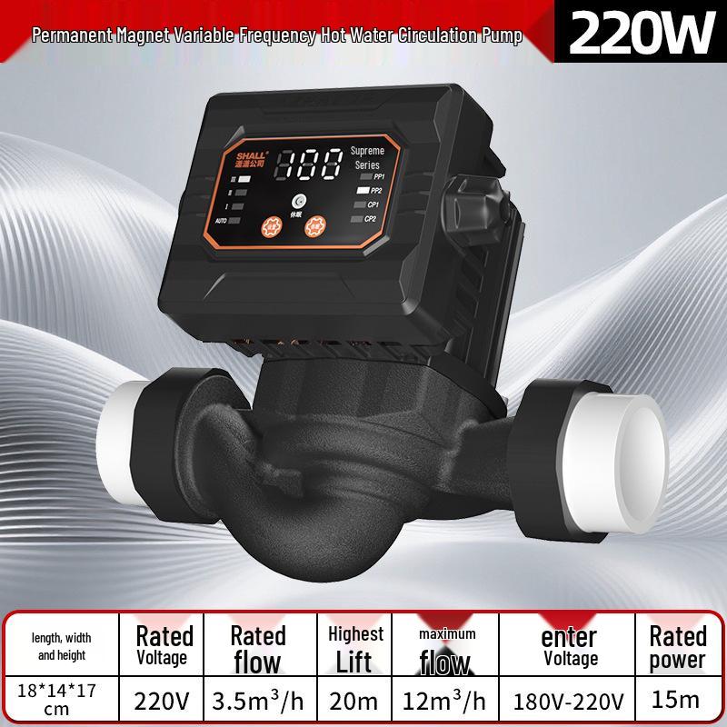 Полностью автоматический бесшумный солнечный насос для нагрева воды для домашних радиаторов