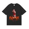 2026 New Chainsaw Man Power Japanese Style Classic Tee High-quality Streetwear T-shirts Suitable for Both Men Women Summer