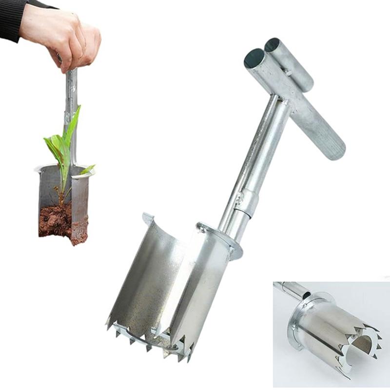Портативный ручной открытый конец рассадопосадочный аппарат многофункциональный инструмент для рассады луковиц для сельскохозяйственного использования садовый инструмент