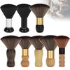 Wooden Handle Salon Brush Soft Brush Hair Cleaning Brush Fashion Barber Brush  Home Use