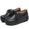 Women Loafers Autumn New Lace Up Platform Casual Shoes Fashion Ladies Non-slip Walking Shoes Female Rocking Shoes2024