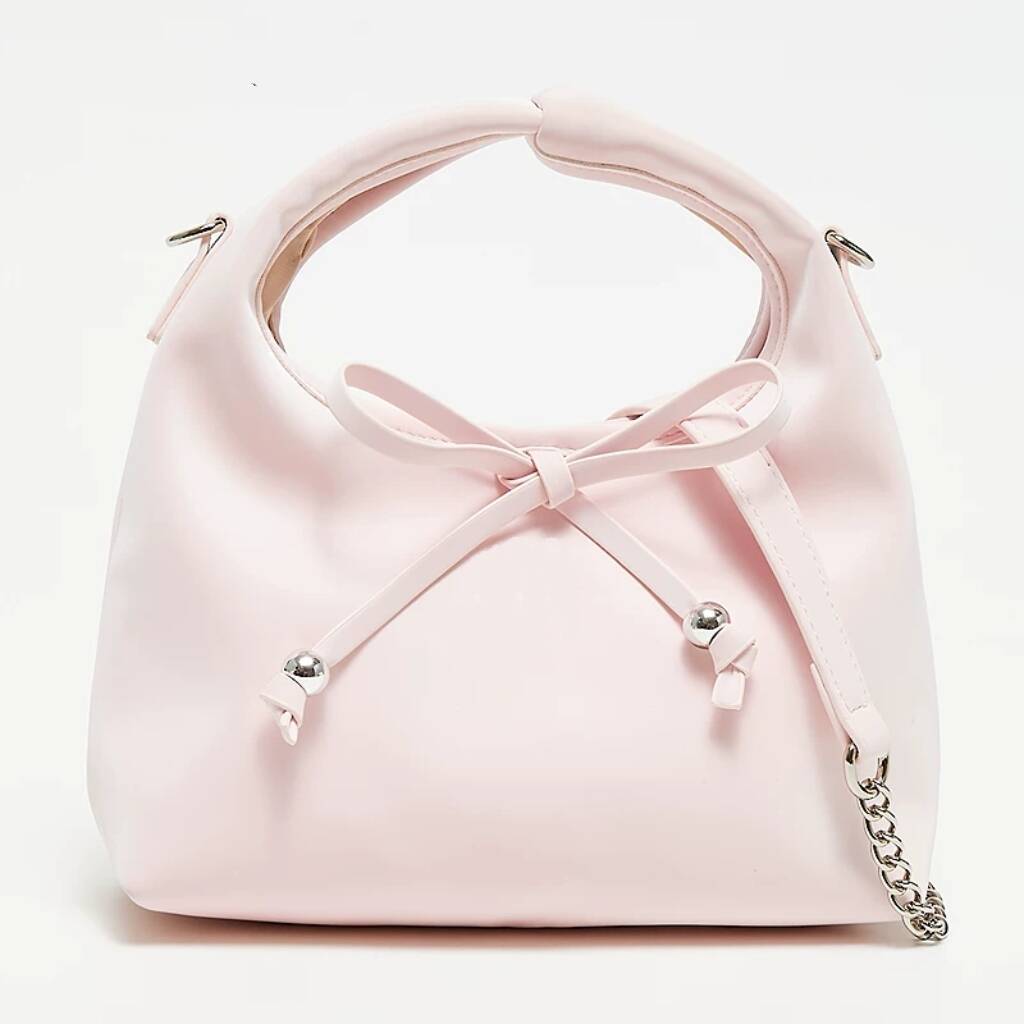 JIAERDI Sweet Cute Bow Simple Handbag Ladies Chic Fashion Shoulder Bag Women 2025 New Leather Designer Luxury Crossbody Bag Y2k
