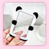 3-дюймовый держатель для фотокарт с милым мультяшным рисунком Kpop, чехол для фотокарты с изображением животных, брелок для ключей, протектор для студенческих автобусных карт