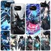 Чехол для телефона Hoshimi Miyabi Zenless Zone Zero ZZZ для Xiaomi Poco X5 X6 X7 Pro X4 Gt F7 Ultra M8 M7 Redmi 15C 15 13C 13 12C 12 Uni