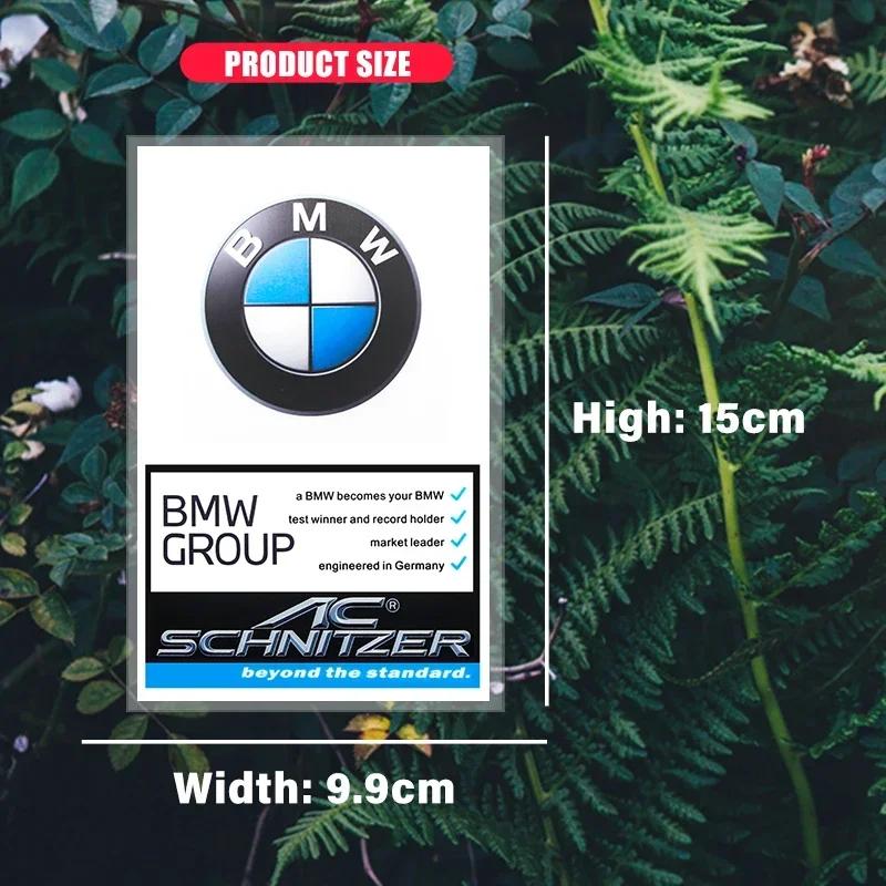 Подходит для BMW Group, внутренняя наклейка на окно JDM, электростатическая наклейка на лобовое стекло, аксессуары для тюнинга, гоночный стиль