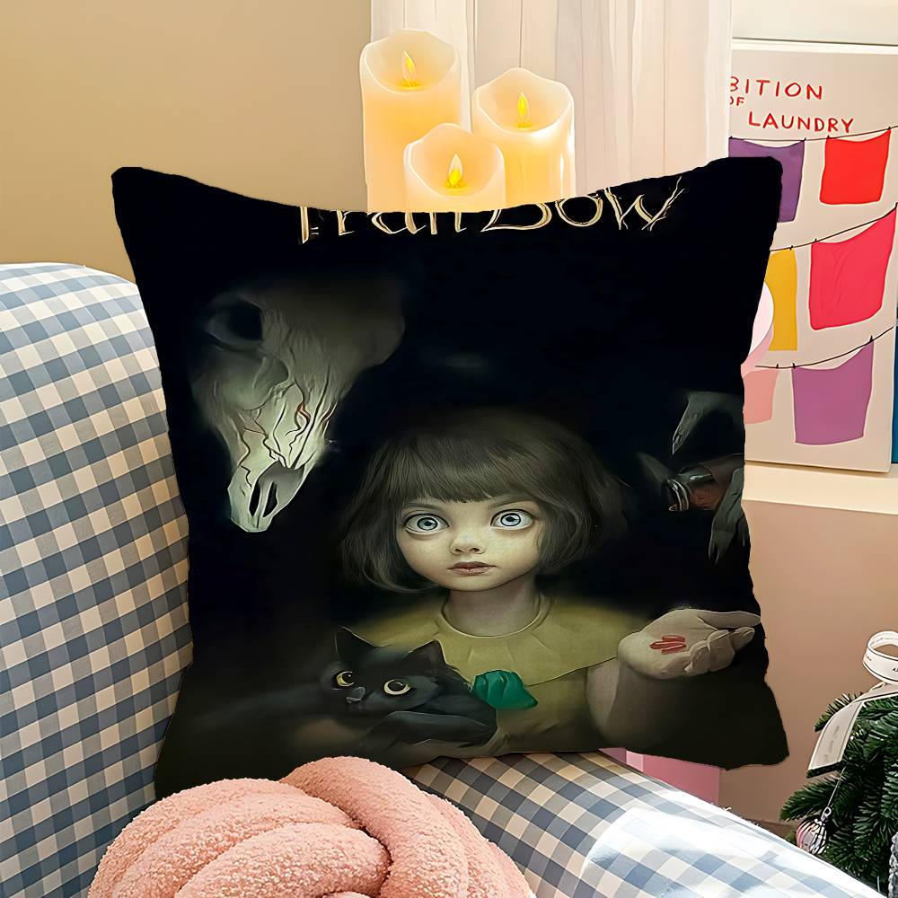 Наволочка Fran Bow чехол для диванной подушки украшение для комнаты детский подарок