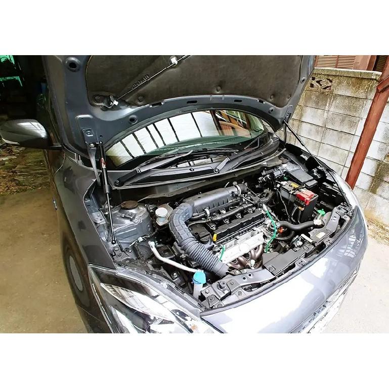 Газовые упоры капота для Suzuki Swift A2L 2017-2023 Suzuki Swift Sport ZC33S Поршневые штоки Газовые цилиндры Опорные стойки Амортизаторы