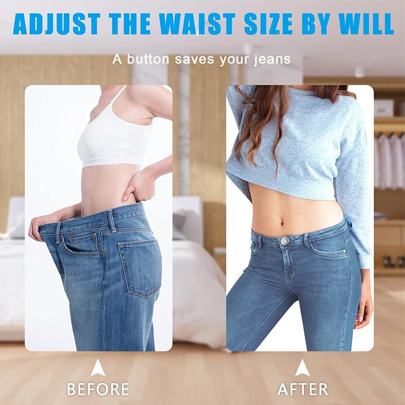 4/8/12 шт. Металлические съемные пуговицы для джинсов, застежка-кнопка, не требующая шитья, уменьшающая талию, штаны, пряжки, пуговицы для одежды, джинсовая пуговица