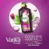 Dabur Шампунь Vatika Onion Hair Fall Control - 640 мл | Уменьшение выпадения волос до 97% I с луком и пальмой сереноа | Витамин E