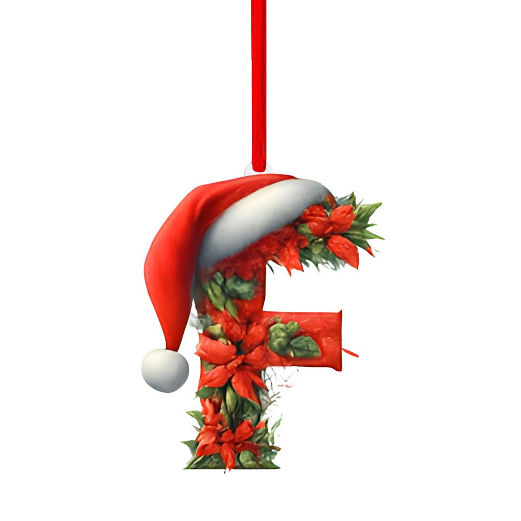 26 Letter,Christmas,Ornaments,Acrylic,1