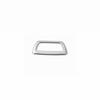 Matte Silver Car Rear Tail Box For BMW X1 F48 Board Handle Frame Trim 2016-