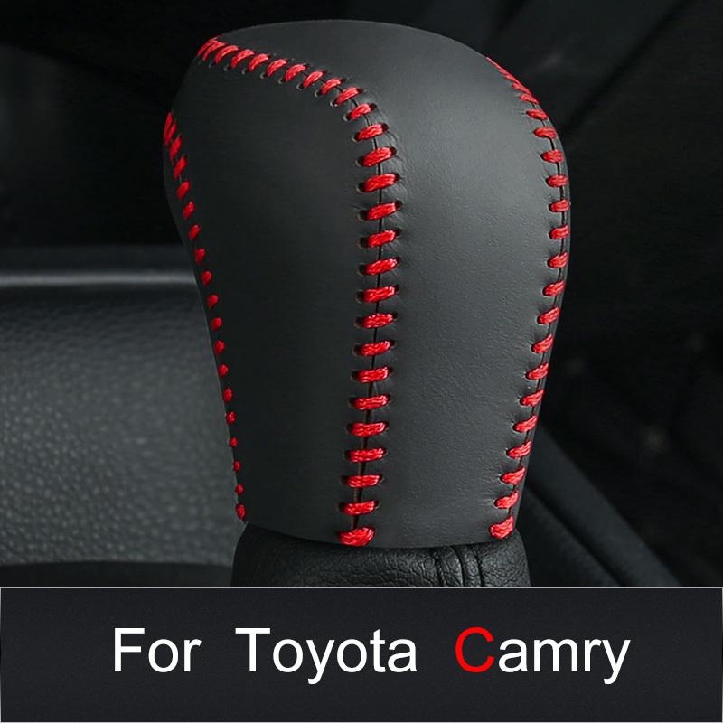 Используется для Toyota Camry 2018 Чехол-перчатка для ручки переключения передач автомобиля, противоскользящий чехол-рукоятка