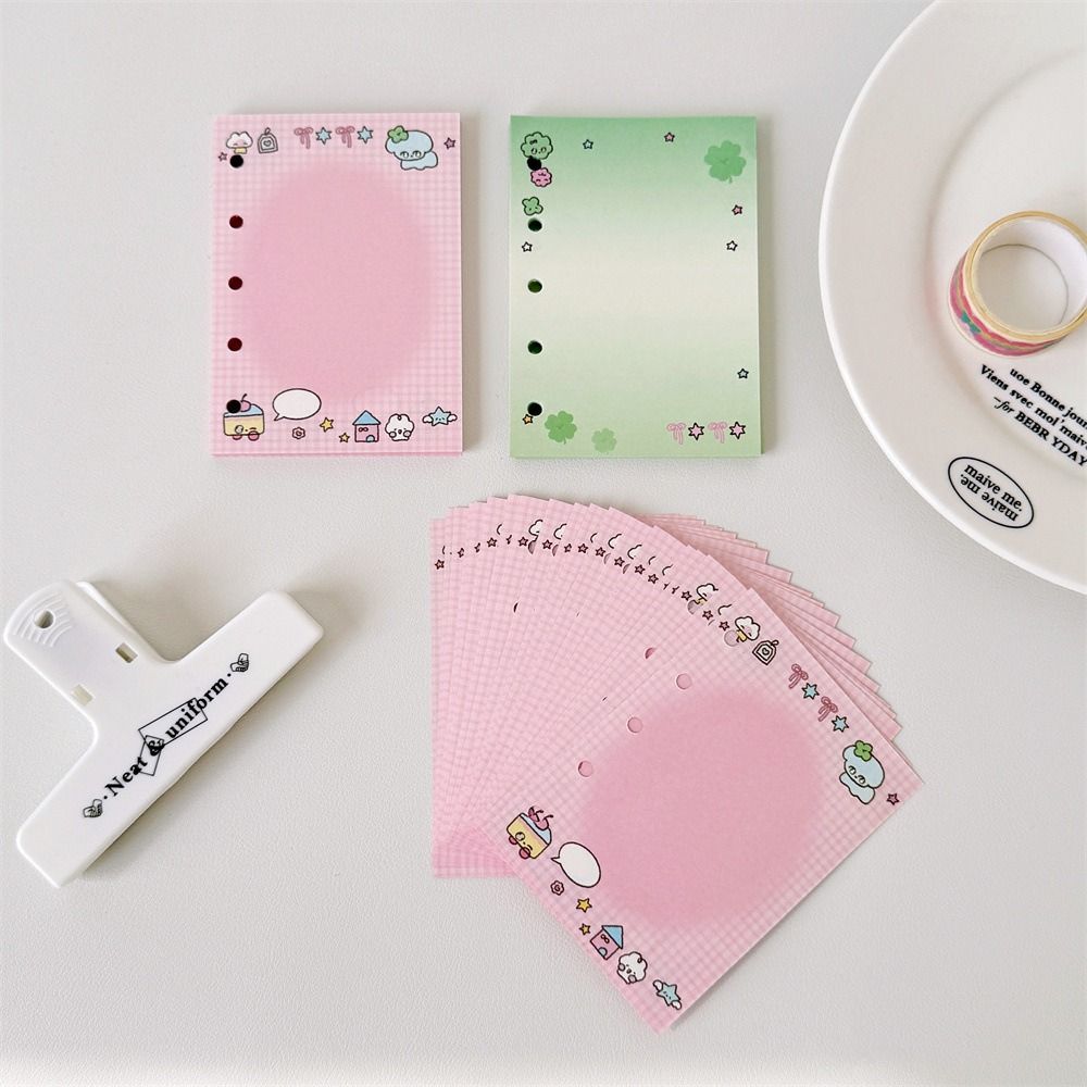 Сменные листы для спирального блокнота, Блокнот для списка дел, Внутренний лист, Корейский стиль, Блокнот на кольцах, Дневник