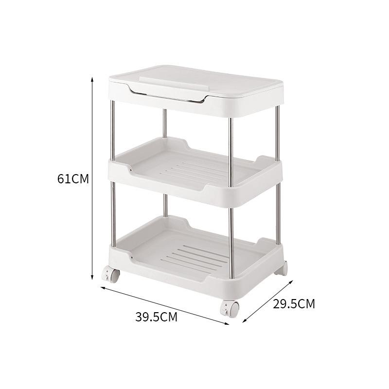 3/4 яруса передвижной стеллаж для хранения на колесиках книжная полка бытовая тележка кухонный уголок узкий щелевой шкаф для хранения ванная комната гостиная