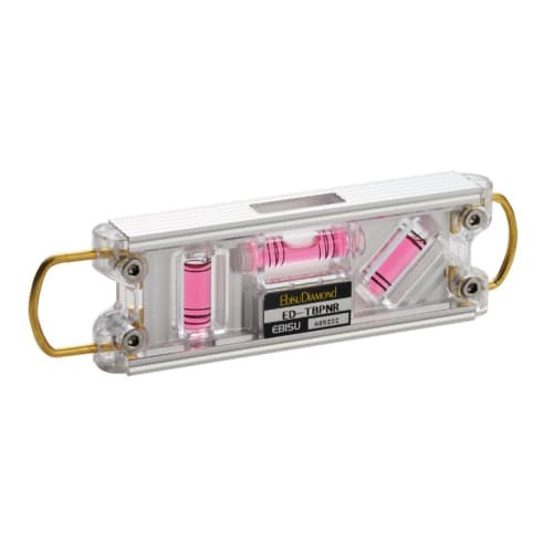 Ebisu Tobi Level Pro ED-TBPNR for Scaffolding Assembly, Silver/Red