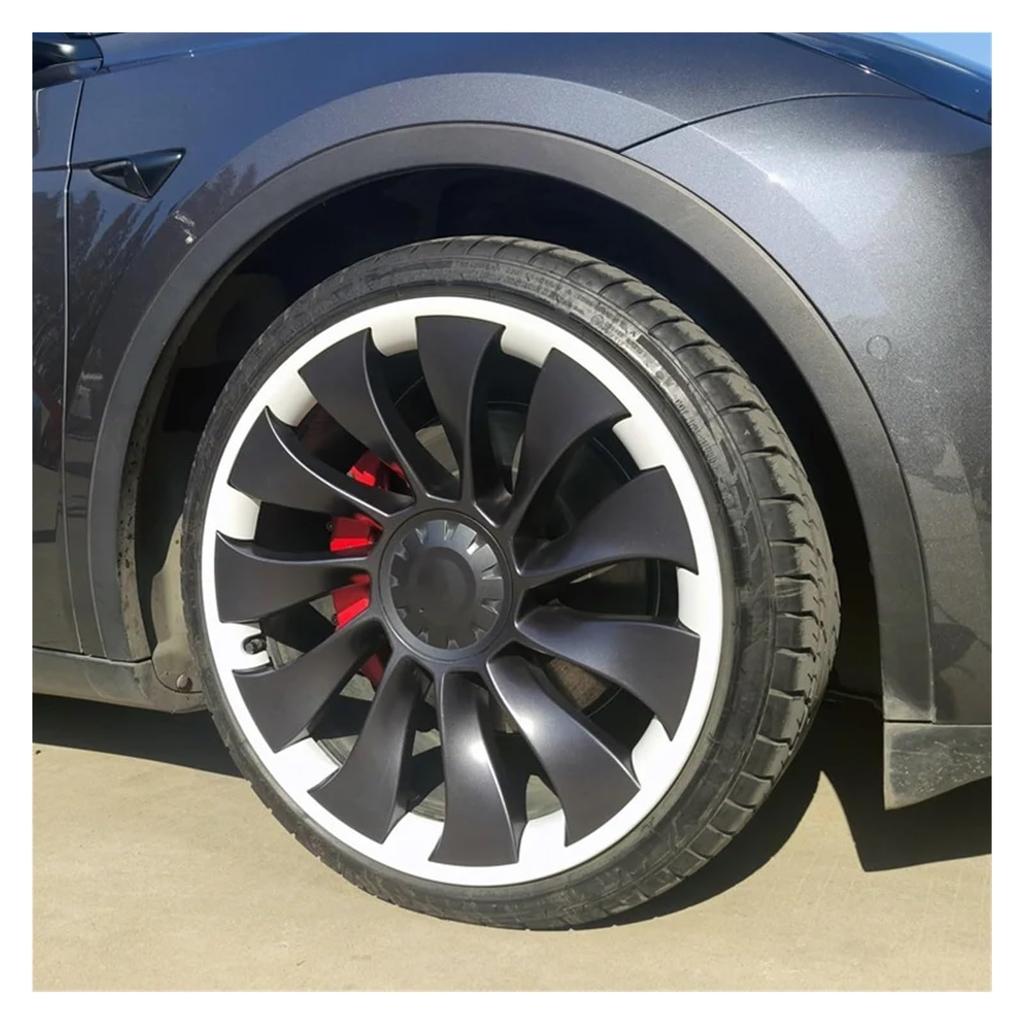 21" Wheel Hub Protection Tesla Model Y Performance Rim Patch Protector ABS Wheel Cover