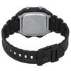 Casio Standard Digital Black Resin Strap Quartz WS-1600H-1A 100M Mens Watch