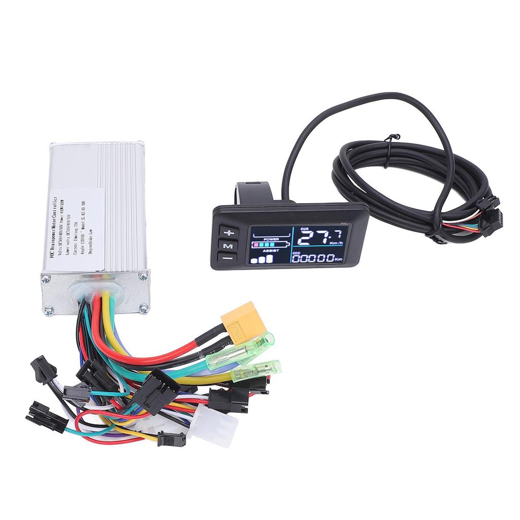 36V 48V 60V 450W 500W Sine Wave Brushless Controller G51 LCD Display Panel Kit Brushless Motor Speed Controller