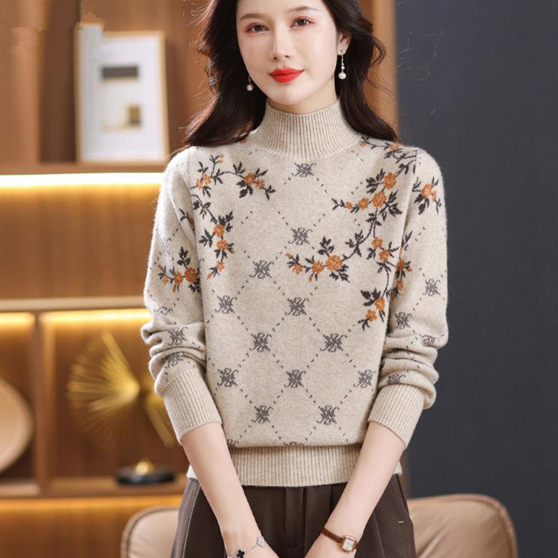 Turtleneck Sweater Women New Autumn Winter Long Sleeve Soft Pullover Sweater Female Knitted Tops Jumper Ladies Bottoming