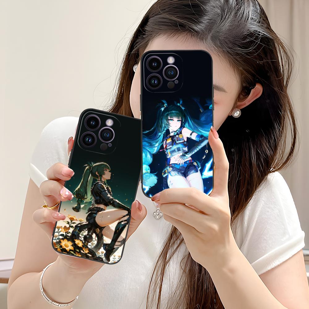 Чехол для телефона Zenless Zone Zero QingYi для iPhone 17 16 15 14 13 12 11 X XR XS 8 7 Air Pro Max Plus Mini Цветной Чехол Красивый