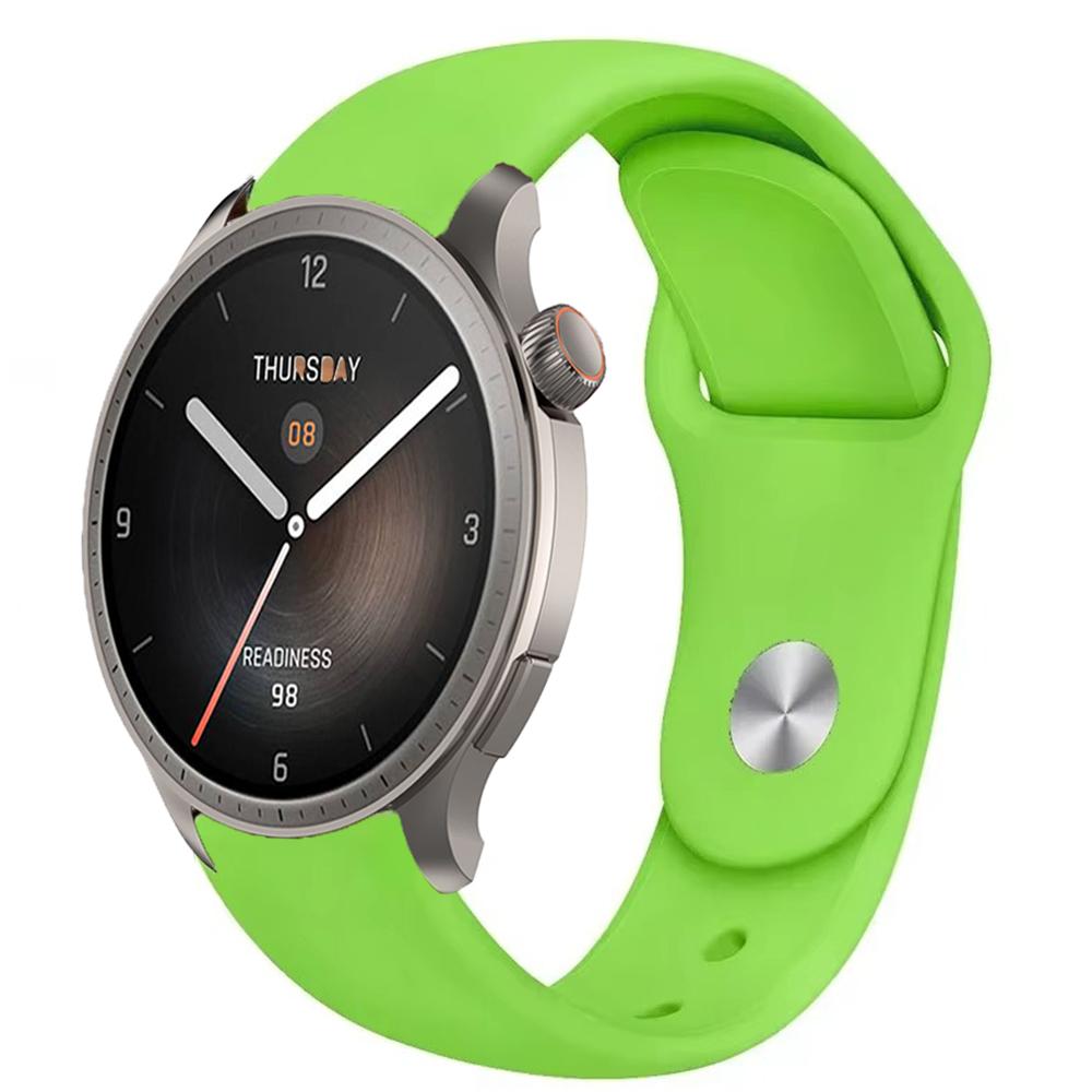 Силиконовый ремешок 22 мм 20 мм для Amazfit Balance 2 1 Спортивный браслет Correa для Amazfit Bip 6 5/GTR/GTS 4 3 2/Active 2 Аксессуары