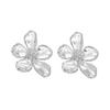 Exaggerated Crystal Flower Earrings 2025: Trendy Statement Studs for Women