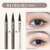 Xixi3 Pack Eyeliner Smooth Slim 0.014mm NIB Not Easy to Smudge Discoloration Resistant Flagship Store Genuine Goods