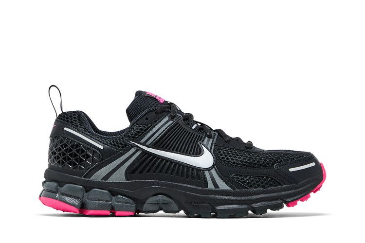 Детские кроссовки Nike Zoom Vomero 5 Черный Розовый Взрыв (GS) Черный/Антрацитовый/Розовый взрыв/Платиновый металлик