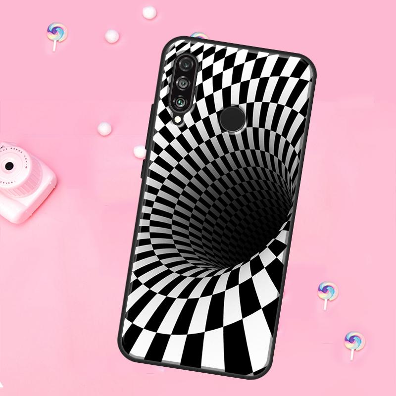 Crazy Checkered For Huawei Nova 11 Pro 10 9 SE Y70 Y60 Y90 Y61 Y91 Y73 Y72 12s 12i 11i 8i P30 P40 Lite Case