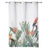 Ins Стиль Тропические Растения Попугай Шторы для Спальни Гостиной Оконные Шторы Обработка Жалюзи Кухня Домашний Декор Шторы
