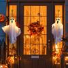 Spooky Ghost Halloween Decoration Waterproof Halloween LED Fabric Hanging Ghost Light for Lawn Garden Home Party Decor