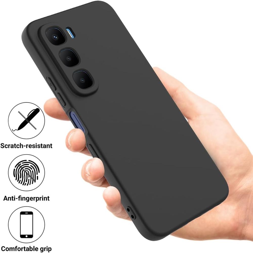 Гибкий чехол из жидкого силикона для Infinix Note 50 Pro 4G Pro+ Plus 50s 50x 5G Защитная крышка Бампер Fundas Coque
