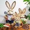 Garden Gift Easter Party Bunny Decorations Standing Rabbits 35cm Straw Rabbit Rabbit Decoration