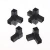 2/6/8/10/20Pcs Hexagonal 6 Through Plastic Fittings Abs Plastic Angle 22Mm Cross Square Pipe Fittings Pipe Angle Code