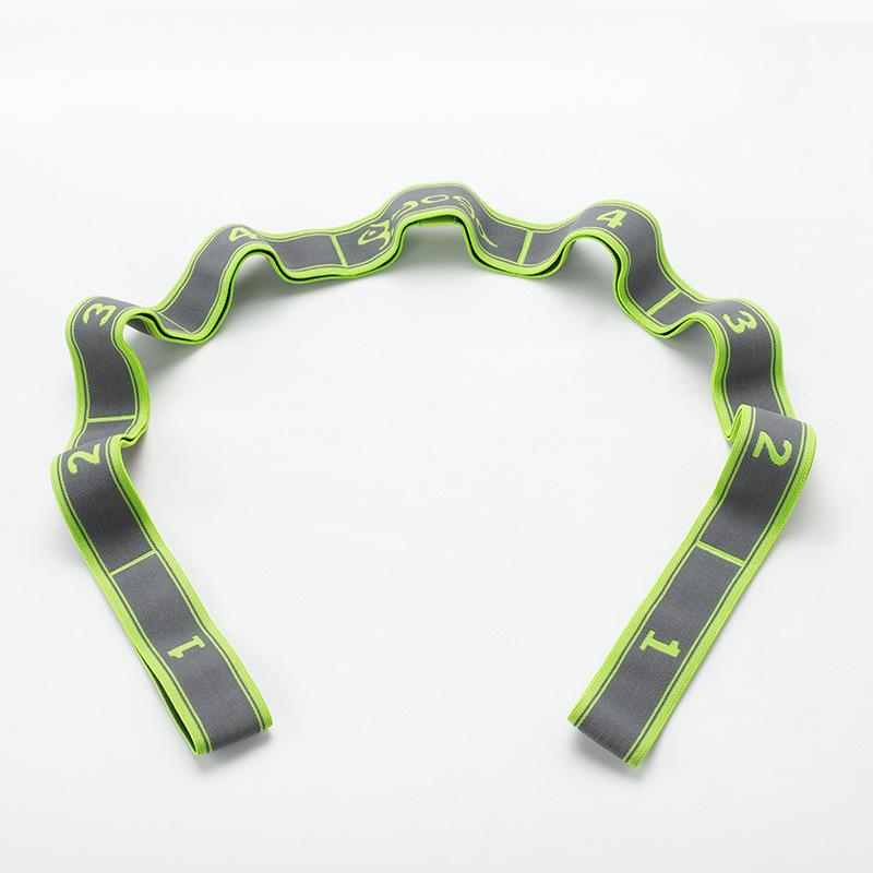 Многосекционные эластичные эспандеры для йоги для взрослых и детей, танцевальные тренировки, тренажерный зал, домашний пилатес, ремень для упражнений, ремень для фитнеса, спорта