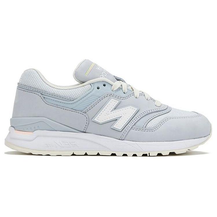 New Balance Nb 997 Удобные спортивные сетчатые замшевые кроссовки с низким верхом из синтетической кожи для марафона Женские кроссовки Светло-голубые WL997HPB