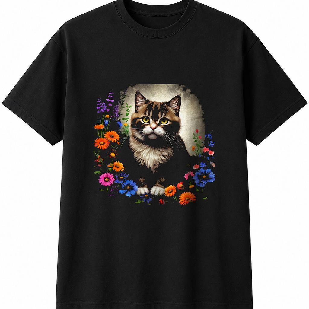 Munchkin Cat Lover Mens Womens T-Shirt Unisex Novelty Gift Tee Funny Present