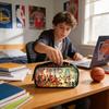 Органайзер для ручек NBA Allstar Просторный нейлоновый пенал с множеством отделений для подростков и взрослых